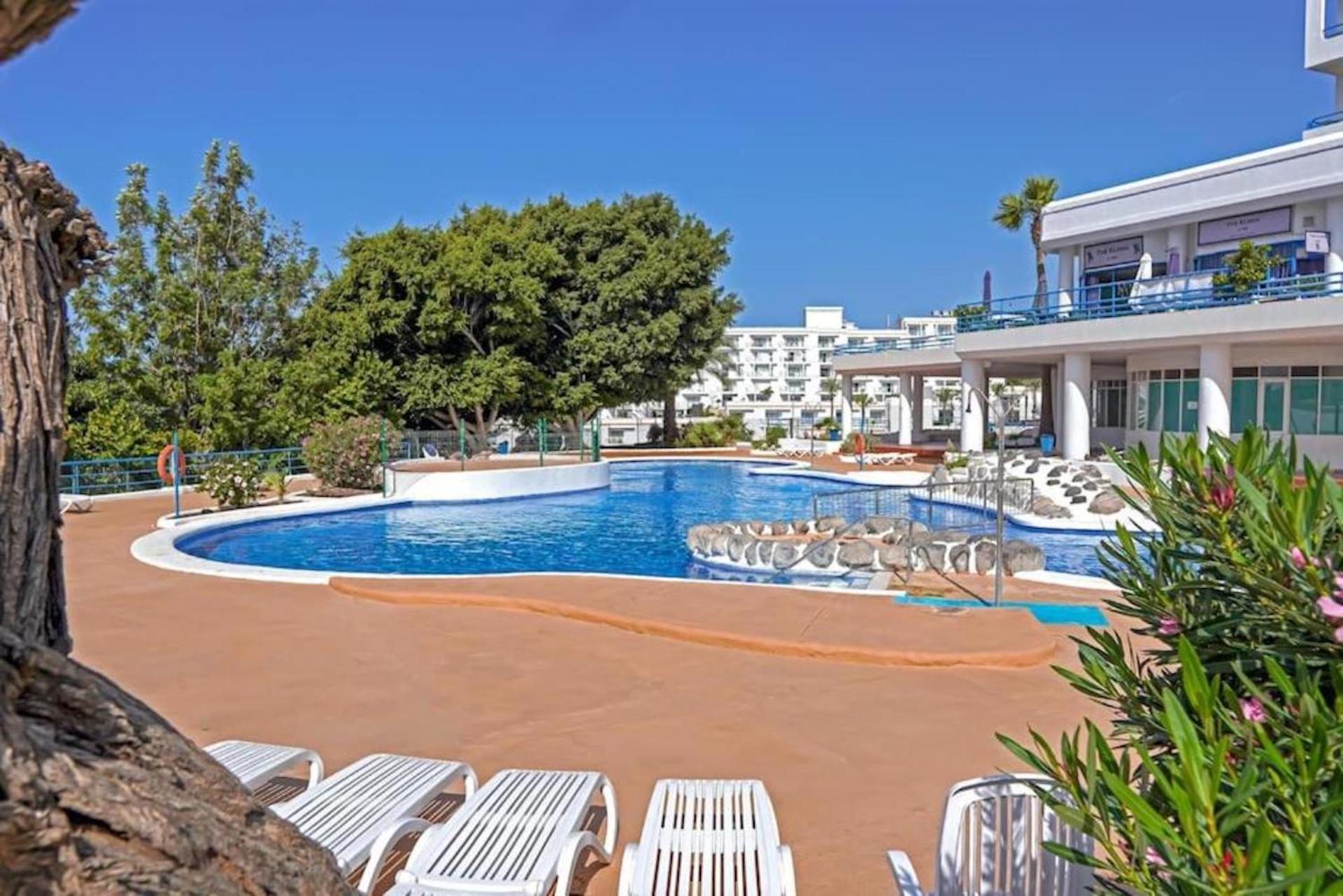 Amazing 2 Bedroom Flat With Beachfront And Pool, Paraiso Del Sur A306 플라야 파라이소 외부 사진